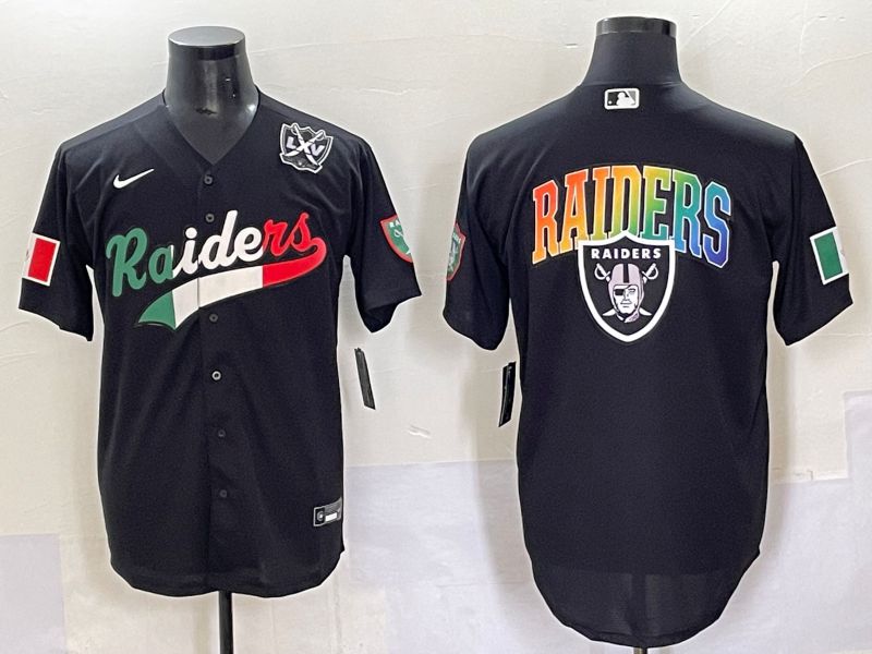 Men 2025 Oakland Raiders Blank Black Joint Name Nike Limited NFL Jersey style 7036->houston texans->NFL Jersey